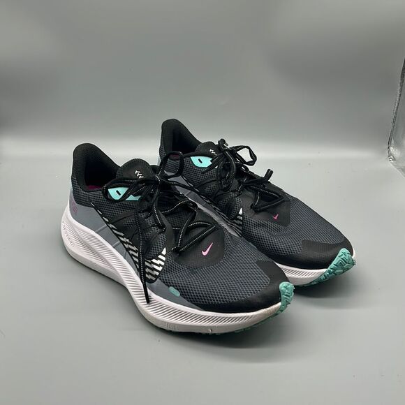 Nike Shoes - Nike Wmns Zoom Winflo 7 Shield - Obsidian Mist / Chrome Size 10.5